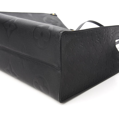 Louis Vuitton Empreinte Monogram Giant Onthego GM Black 8 of 9