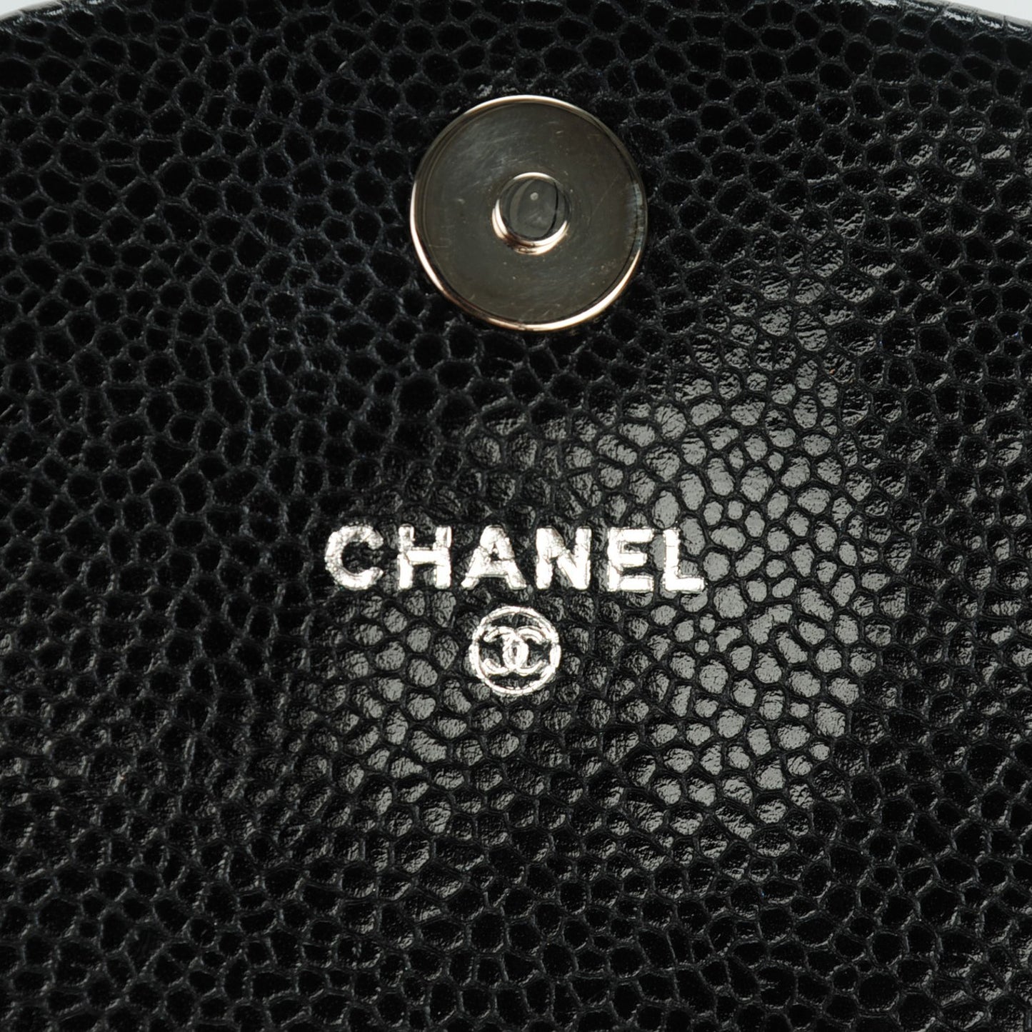Caviar Half Moon Wallet On Chain WOC Black
