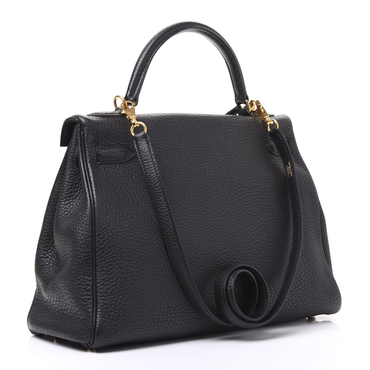 Hermes Togo Kelly Retourne 32 Black 2 of 36