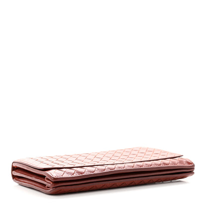 Bottega Veneta Nappa Intrecciato Continental Wallet Rust 4 of 12