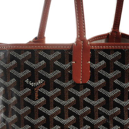 Goyard Goyardine Saint Louis PM Black Gold 9 of 9