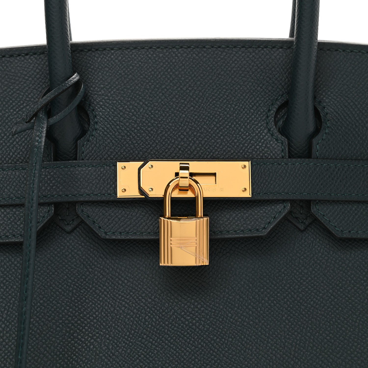Hermes Epsom Birkin 30 Vert Cypress 10 of 10