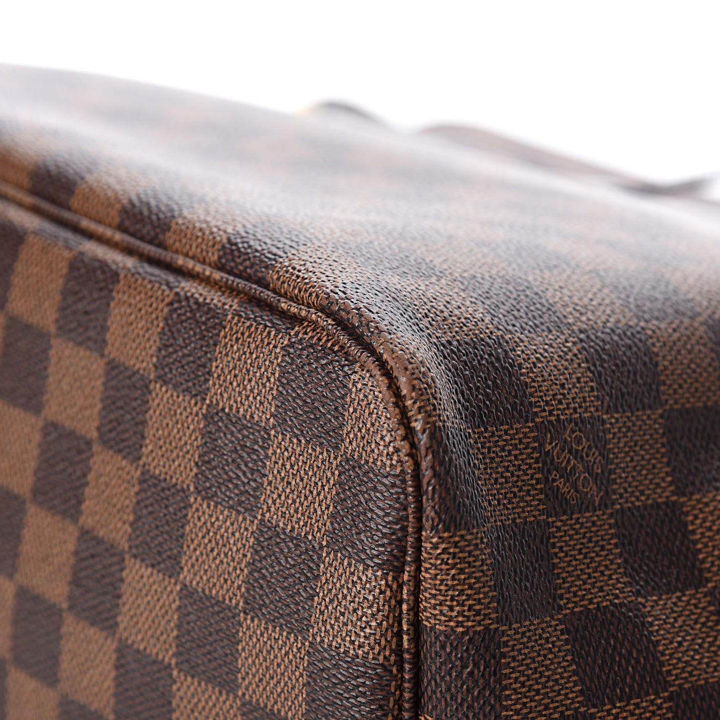 Damier Ebene Neo Neverfull MM Rose Ballerine
