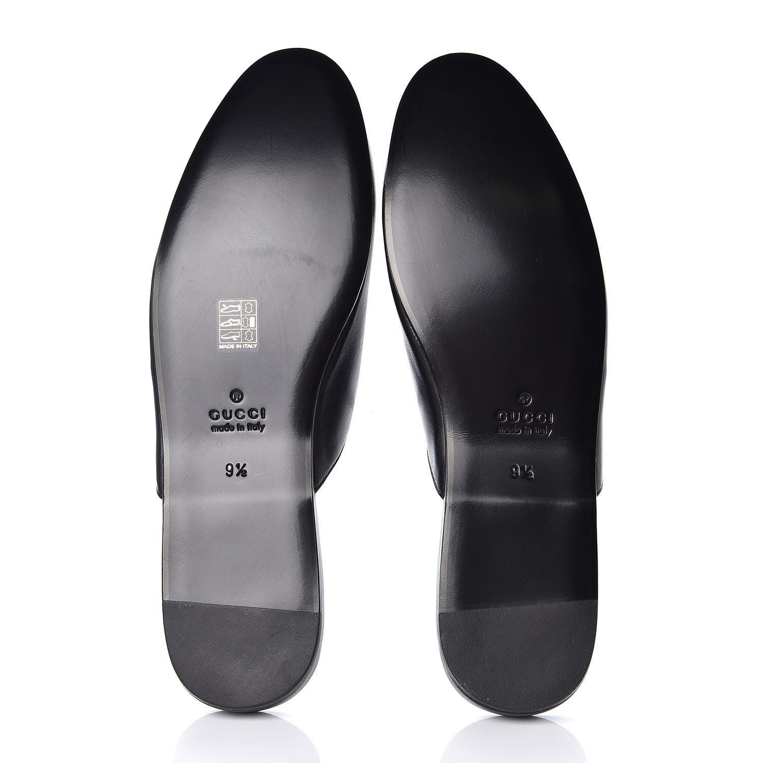 Gucci X MLB Lambskin NY Yankees Embroidered Mens GG Slippers 9.5 Black 6 of 8