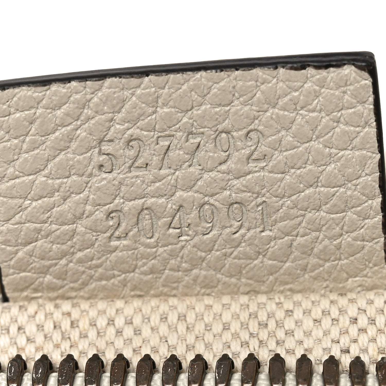 Gucci Grained Calfskin Small Logo Belt Bag White 6 of 9