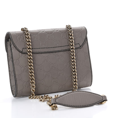 Gucci Guccissima Mini Emily Chain Shoulder Bag Storm Grey 3 of 11
