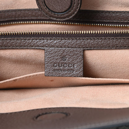 Gucci GG Supreme Monogram Medium Ophidia Shopping Tote Brown 6 of 11