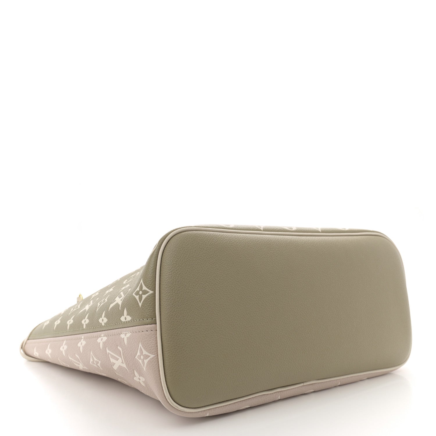 Louis Vuitton Empreinte Monogram Spring In The City Neverfull MM Kaki Beige Cream 5 of 11