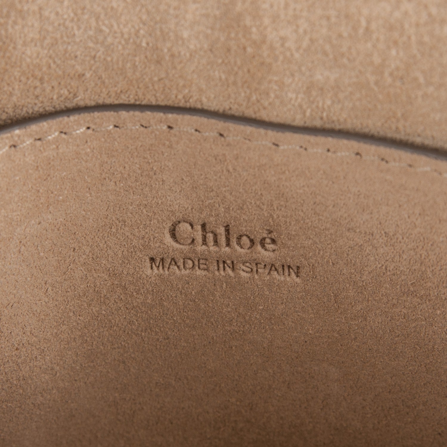 Chloe Suede Calfskin Small Faye Shoulder Bag Black 6 of 7