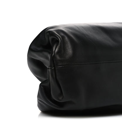 Bottega Veneta Smooth Butter Calf The Pouch Oversized Clutch Black 10 of 11