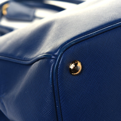 Prada Saffiano Large Galleria Double Zip Tote Bluette 11 of 14