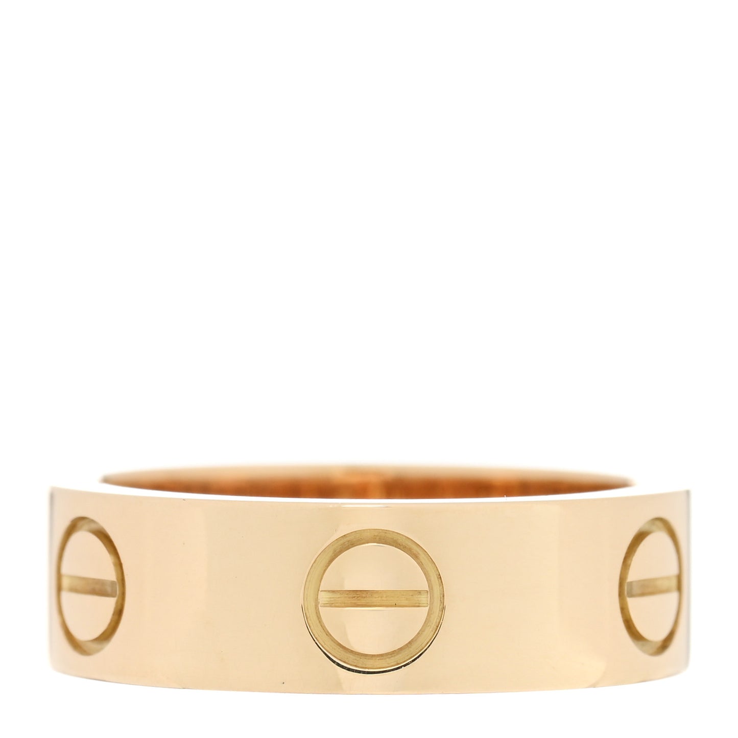 18K Yellow Gold 5.5mm LOVE Ring 50 5.25