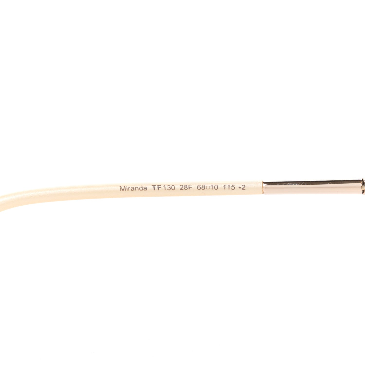 Tom Ford Miranda Crossover Sunglasses TF130 Gold 5 of 10