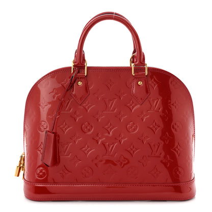 Louis Vuitton Vernis Alma PM Pomme D'Amour 1 of 10