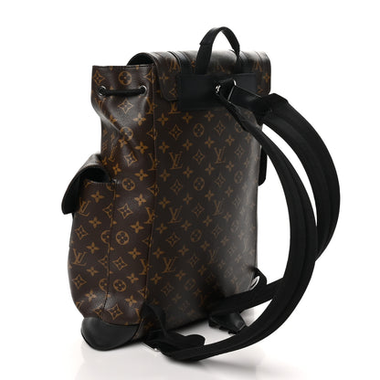 Louis Vuitton Monogram Macassar Christopher PM Backpack 3 of 9
