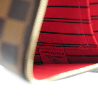 Louis Vuitton Damier Ebene Neverfull MM GM Pochette 7 of 8