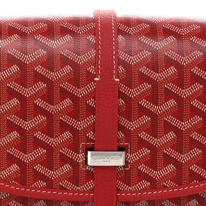 Goyard Goyardine Belvedere II PM Messenger Bag Red 7 of 9