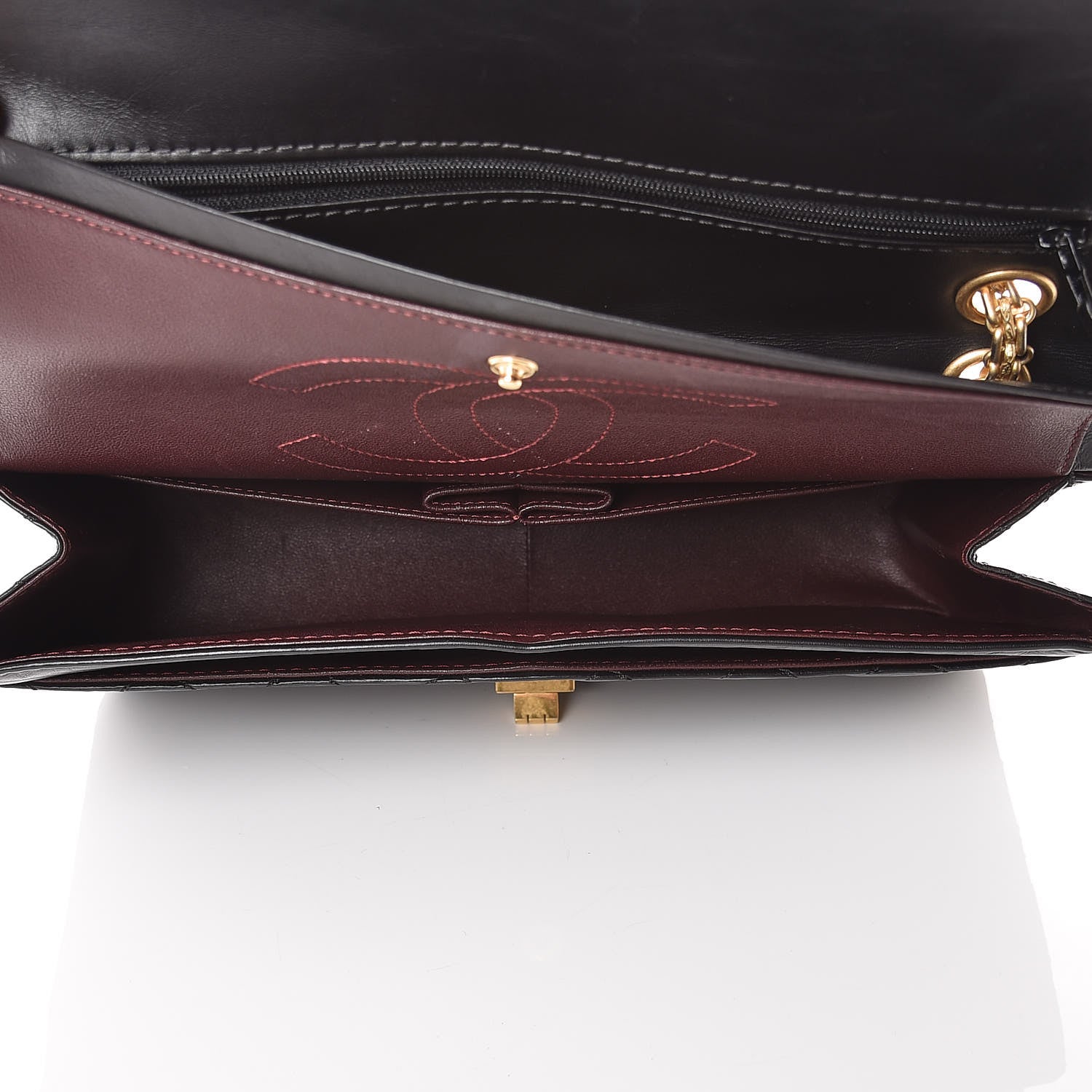 Chanel Aged Calfskin Quilted 2.55 Reissue 226 Flap Black 6 of 12