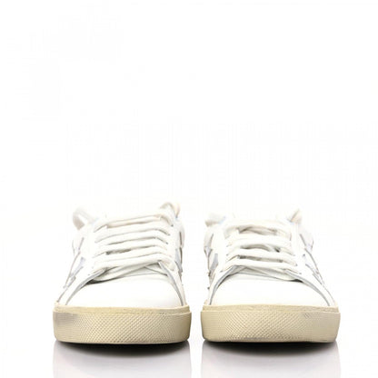 Saint Laurent Nappa Star Court Sneakers 39 Off White 4 of 13