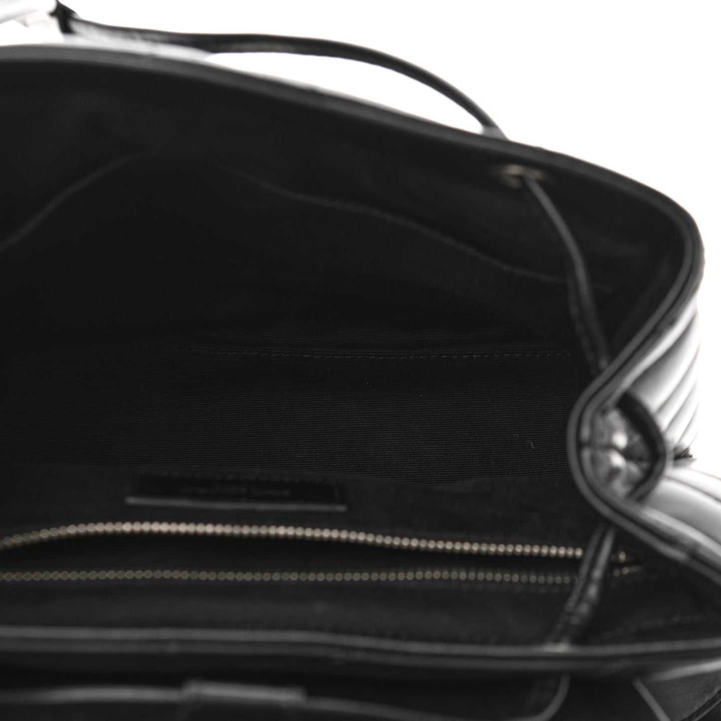 Calfskin Y Quilted Monogram Small Loulou Backpack Black
