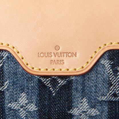 Louis Vuitton Denim Raye Cabas GM 8 of 9
