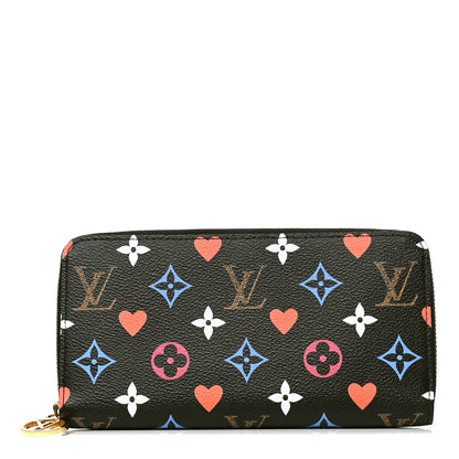 Louis Vuitton Game On Zippy Wallet Black 1 of 4