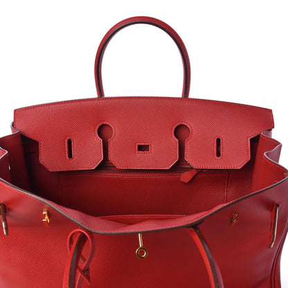 Hermes Epsom Birkin 35 Rouge Casaque 8 of 44