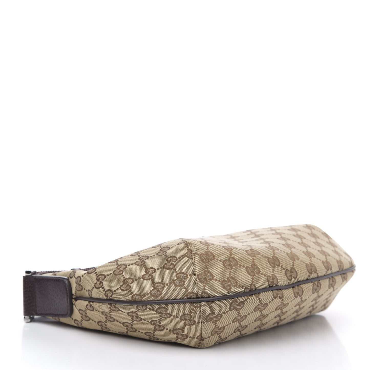 Monogram Medium Half Moon Hobo Dark Brown