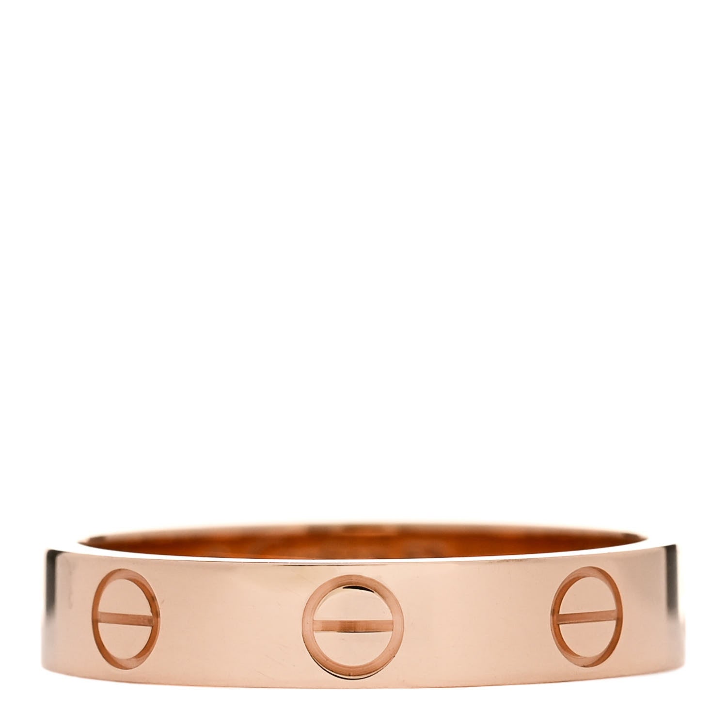 Cartier 18K Pink Gold 3.5mm LOVE Wedding Band Ring 52 6 1 of 5