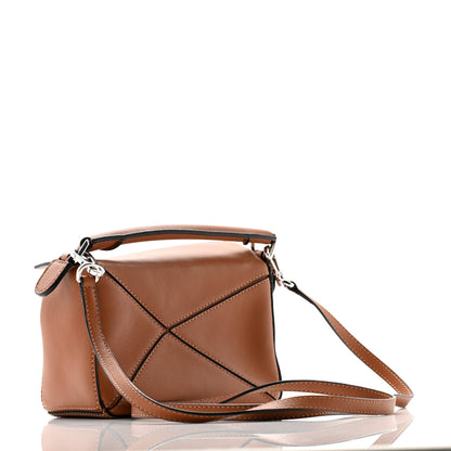Loewe Calfskin Mini Puzzle Bag Tan 3 of 13
