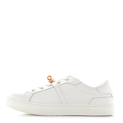 Hermes Calfskin Day Sneakers 40 White 1 of 11