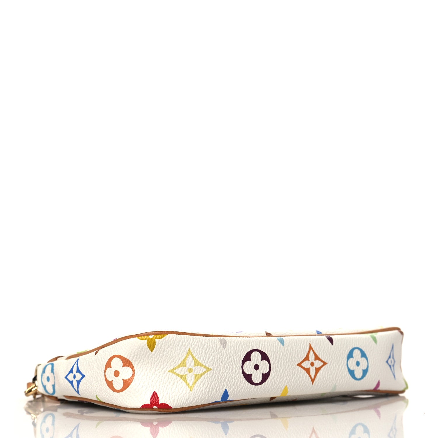 Louis Vuitton Monogram Multicolor Pochette Accessories White 4 of 10