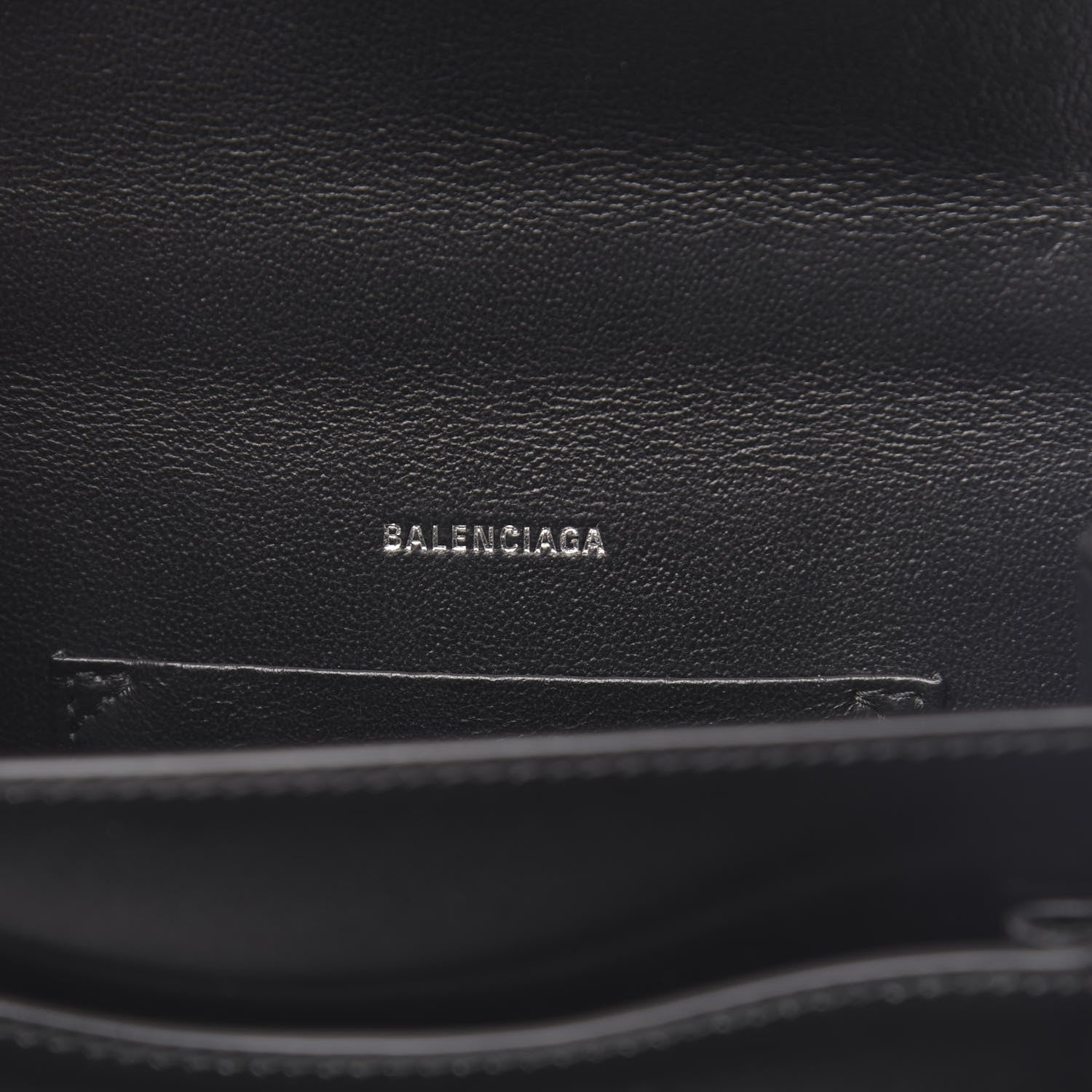 Balenciaga Box Calfskin Monochrome XS Sharp Top Handle Bag Black 6 of 9