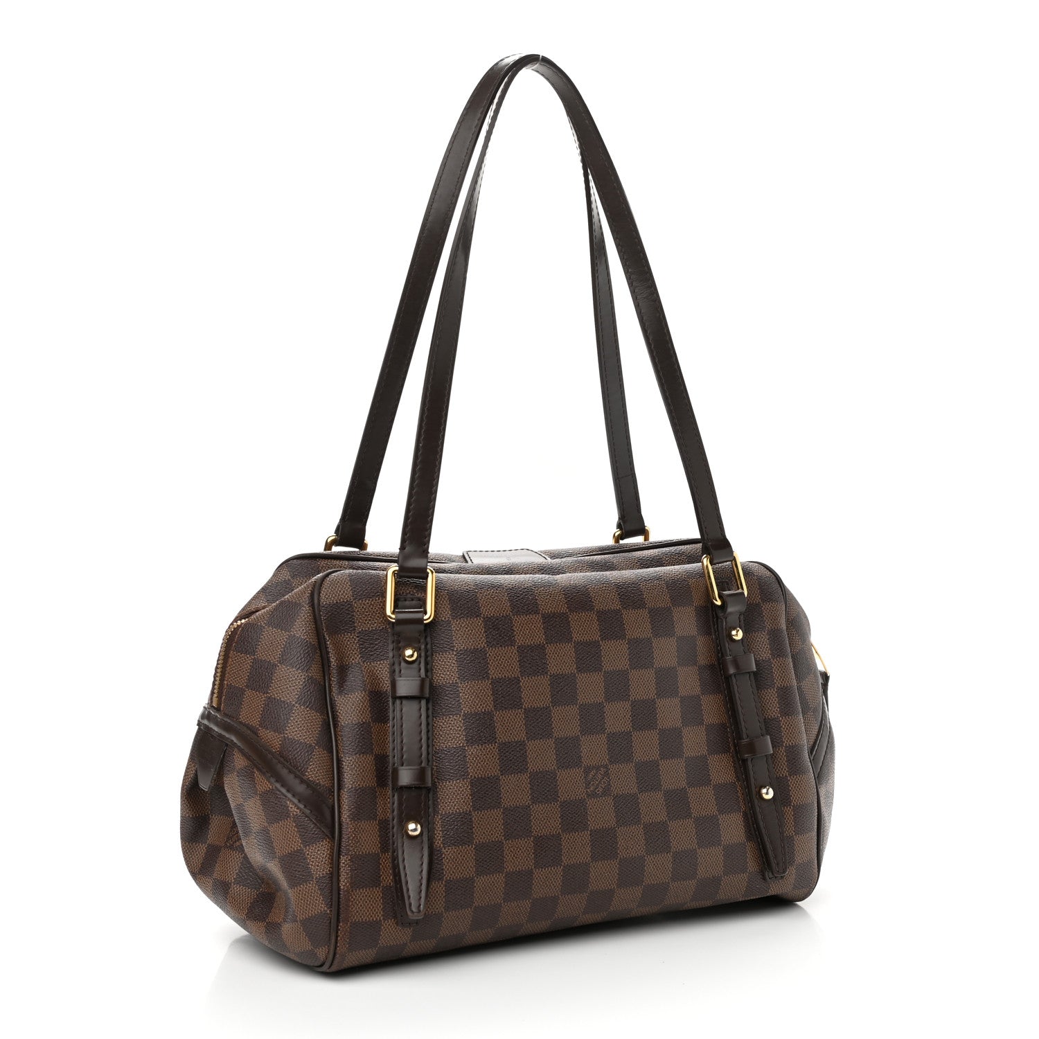 Louis Vuitton Damier Ebene Rivington GM 3 of 10