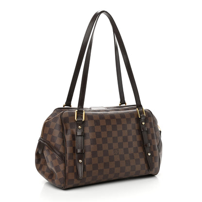 Louis Vuitton Damier Ebene Rivington GM 3 of 10