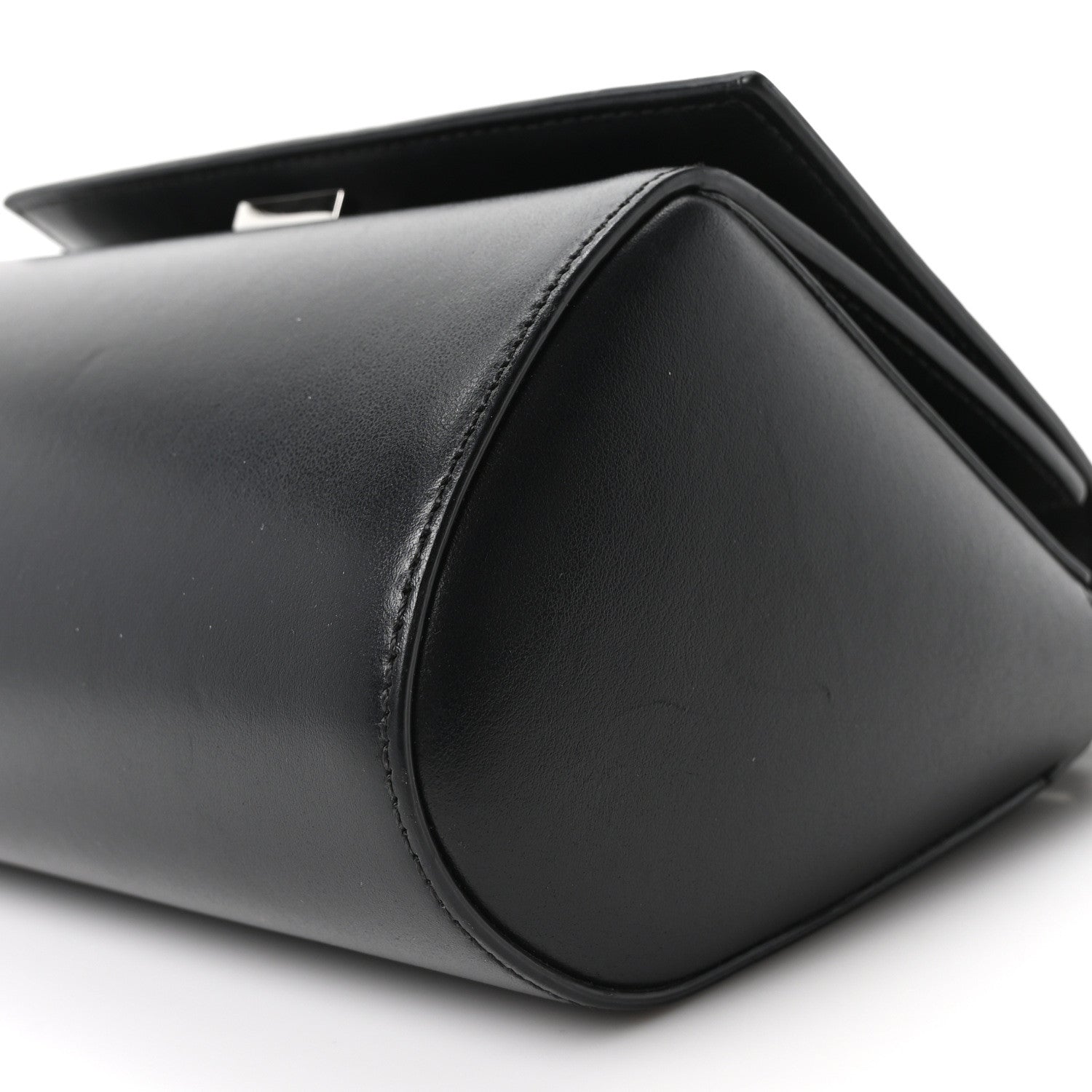 Givenchy Calfskin Mini Pandora Box Logo Strap Crossbody Bag Black 9 of 9