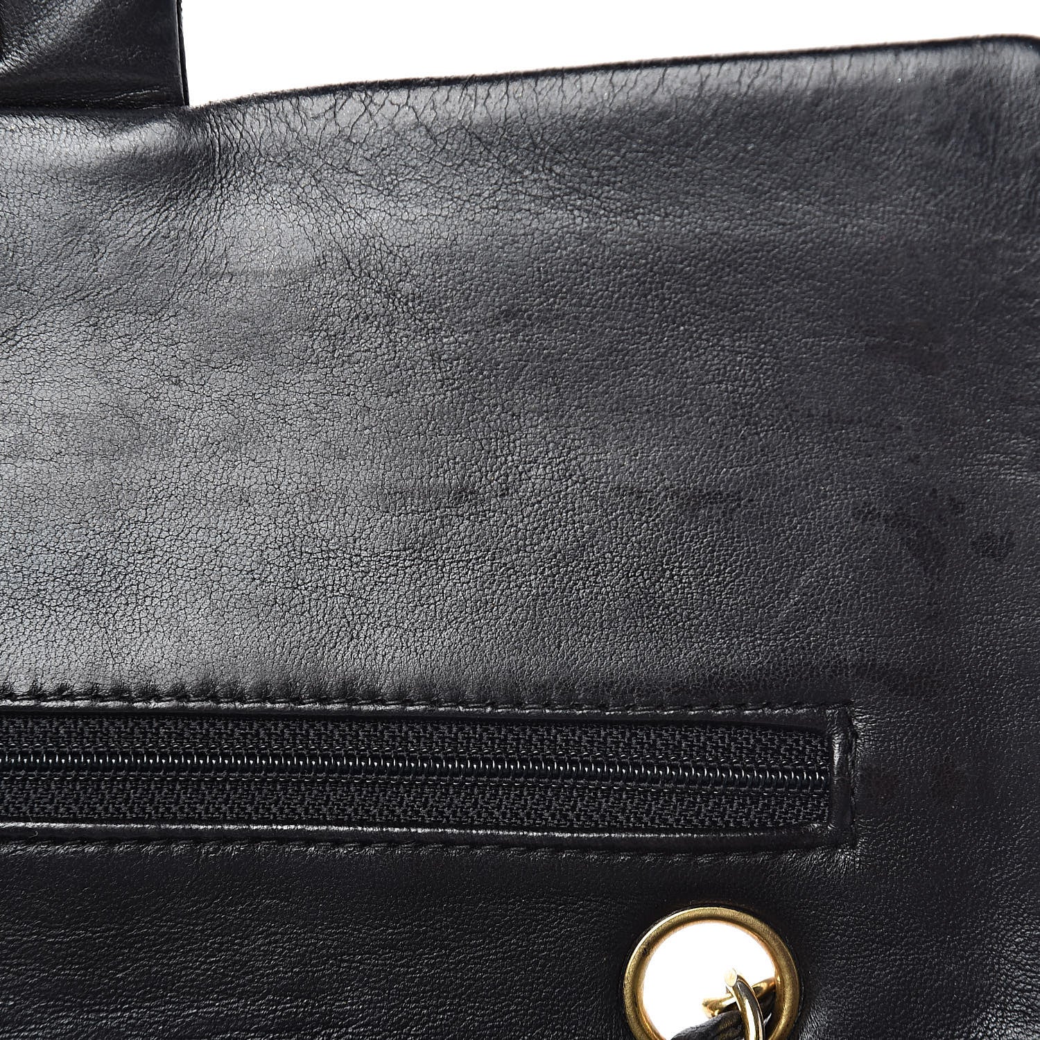 Chanel Lambskin Medium Single Flap Black 10 of 28