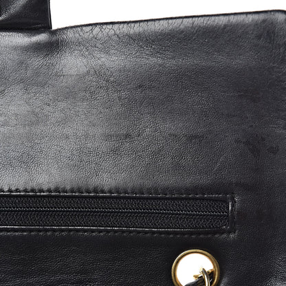 Chanel Lambskin Medium Single Flap Black 10 of 28
