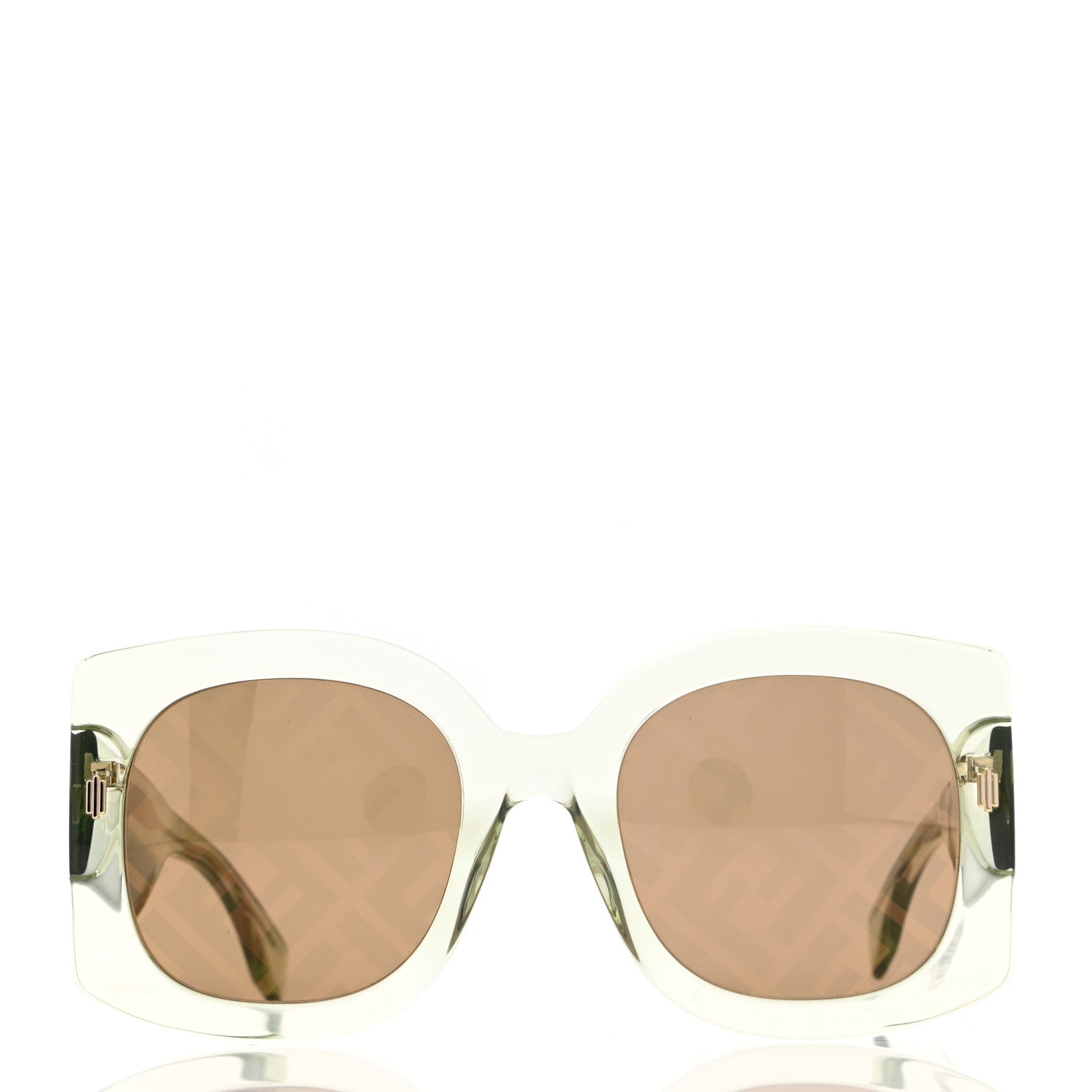 Fendi Acetate FF Sunglasses FF 0436/G/S Green 2 of 7