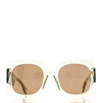 Fendi Acetate FF Sunglasses FF 0436/G/S Green 2 of 7