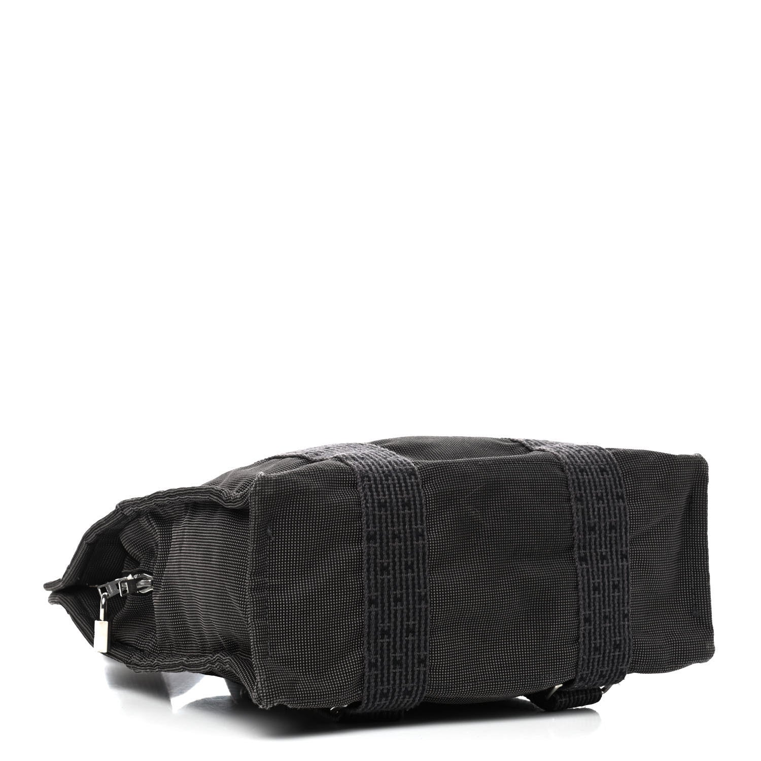 Hermes Canvas Herline Backpack Grey 7 of 22