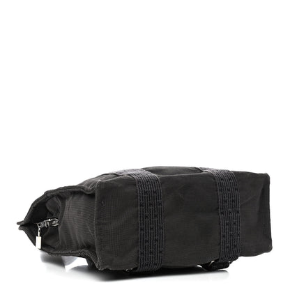 Hermes Canvas Herline Backpack Grey 7 of 22