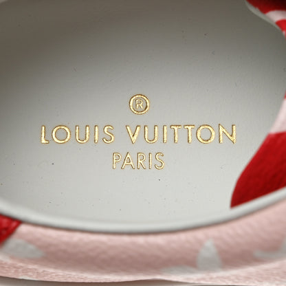 Louis Vuitton Monogram Giant Time Out Sneakers 38.5 Rose Rouge 6 of 9