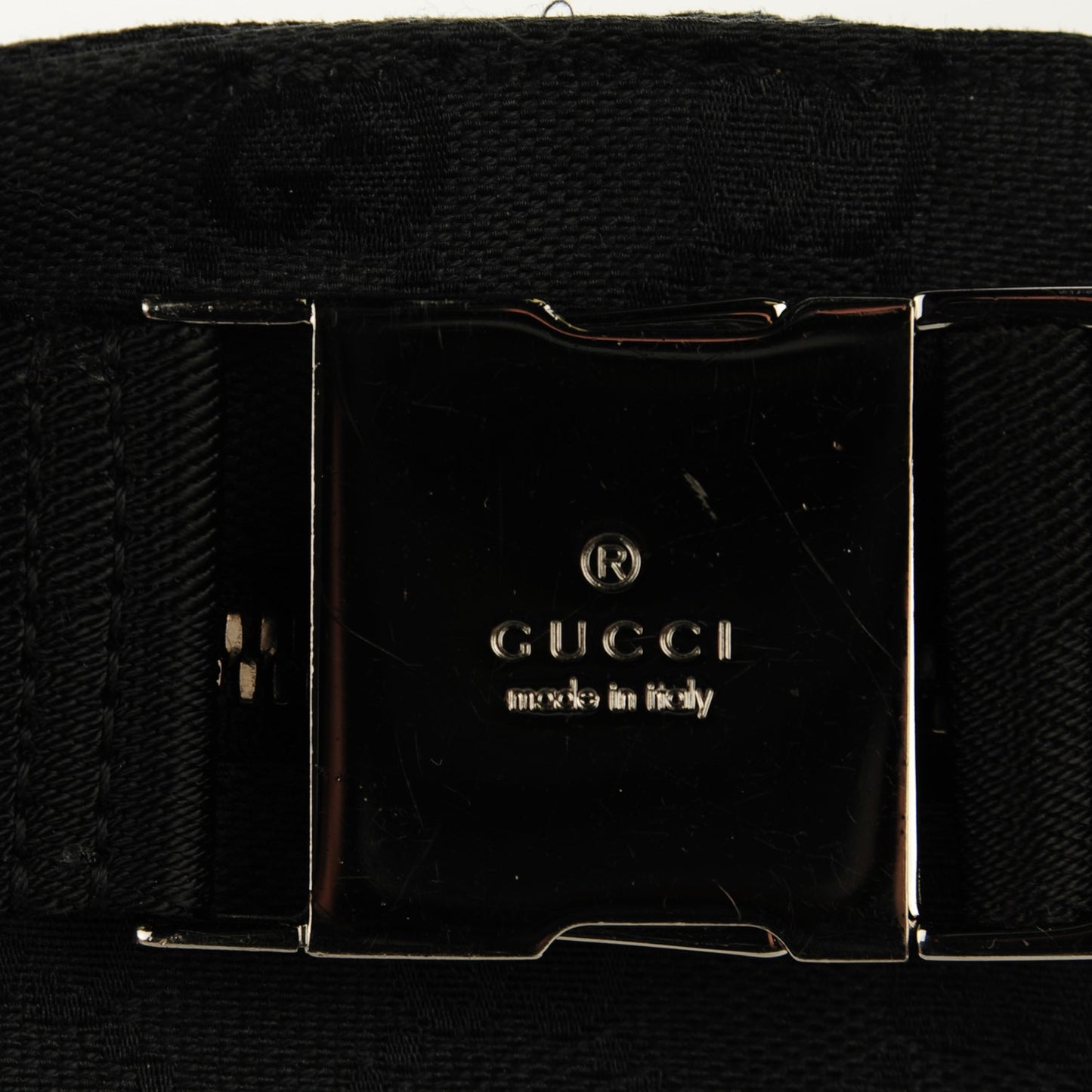 Monogram Belt Bag Black