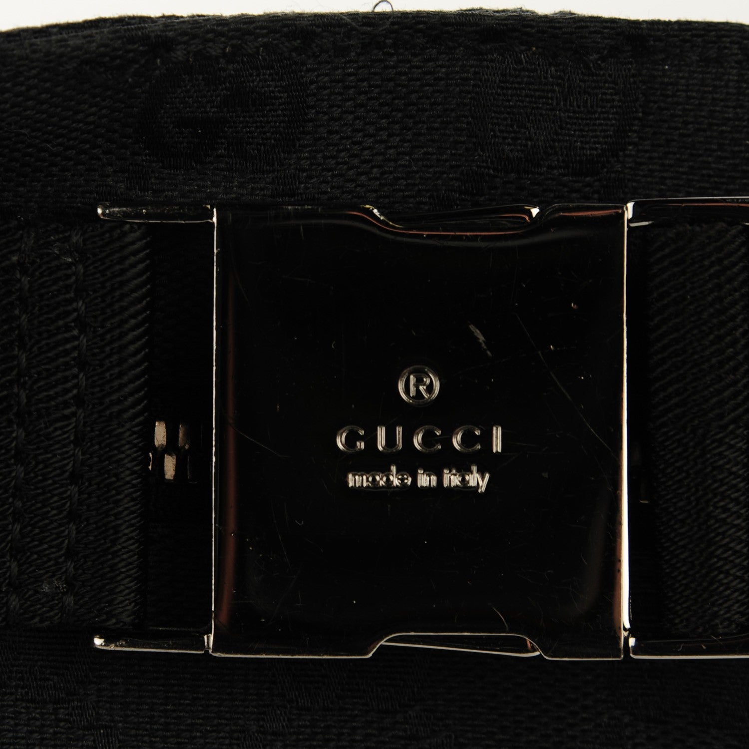 Gucci Monogram Belt Bag Black 6 of 9