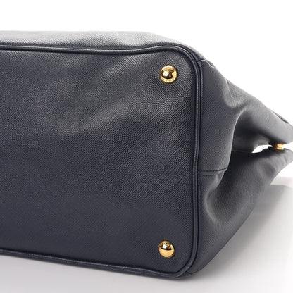 Prada Saffiano Lux Medium Tote Baltico 12 of 20