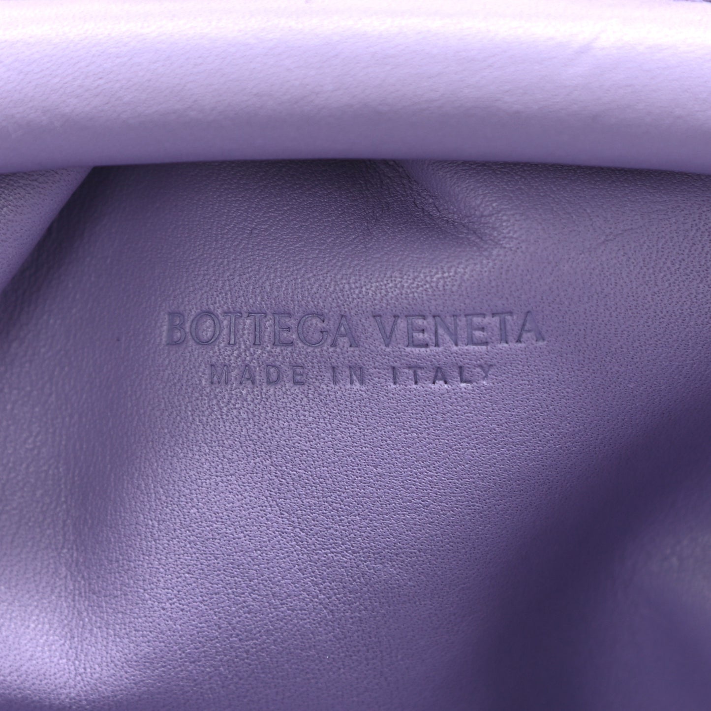 Butter Calfskin The Mini Pouch Lavender