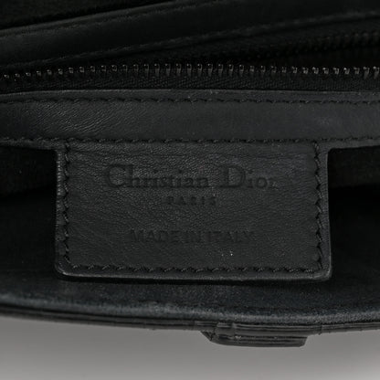 Christian Dior Ultra Matte Calfskin Saddle Bag Black 6 of 14