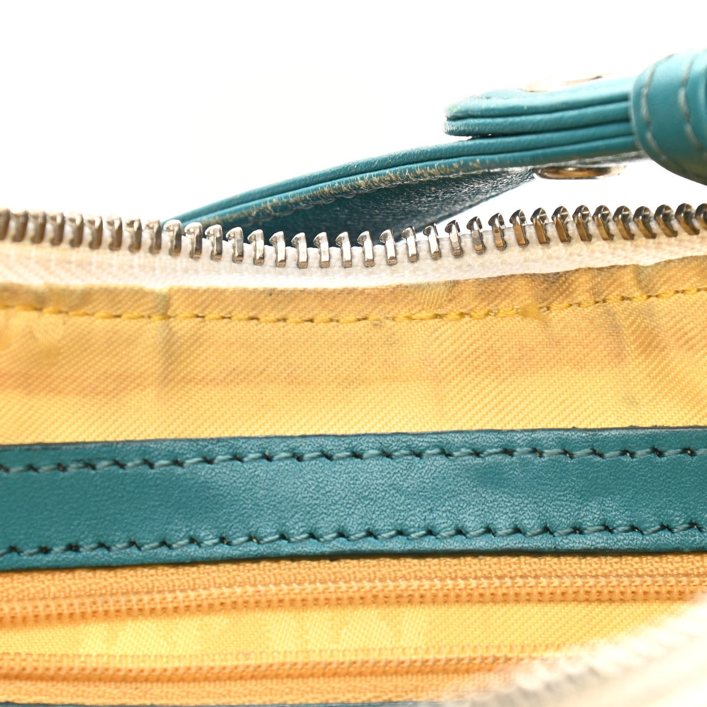 Visetos Shoulder Bag White Blue Yellow