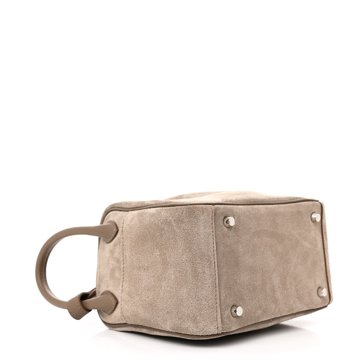 Hermes Veau Grizzly Swift Mini Lindy 20 Gris Caillou Etoupe 4 of 11